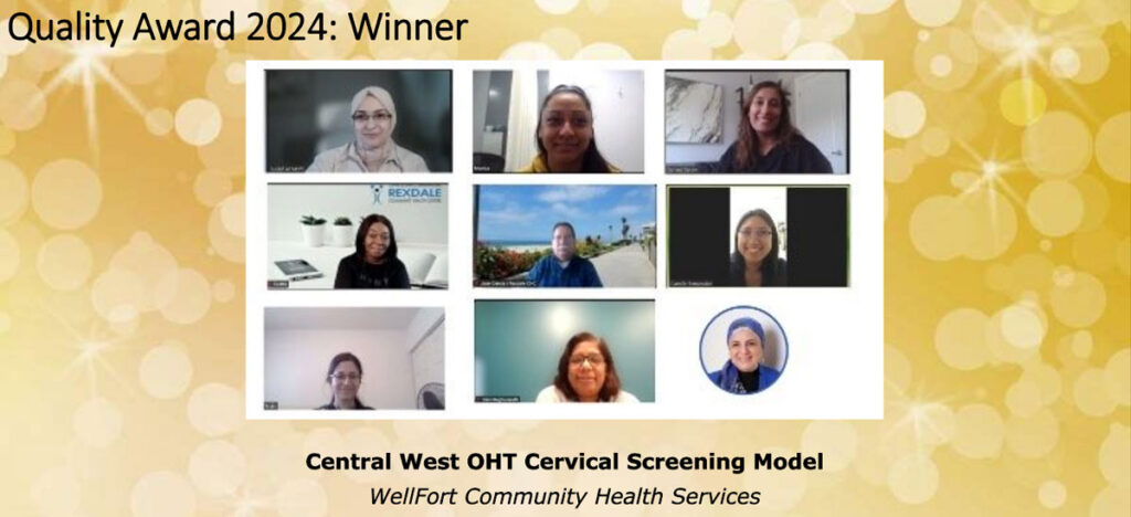 2024 Quality and Innovation Award Winners in a grid - including Central West and Welfort and Community Health Services